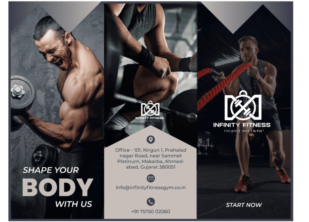 Infinity Gym Brochure by Kymin Creation