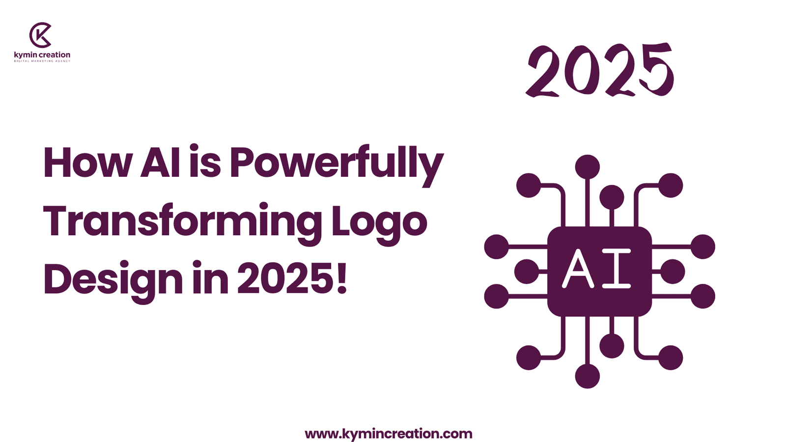How AI is Breakthrough Logo Design in 2025 - Kymin Creation