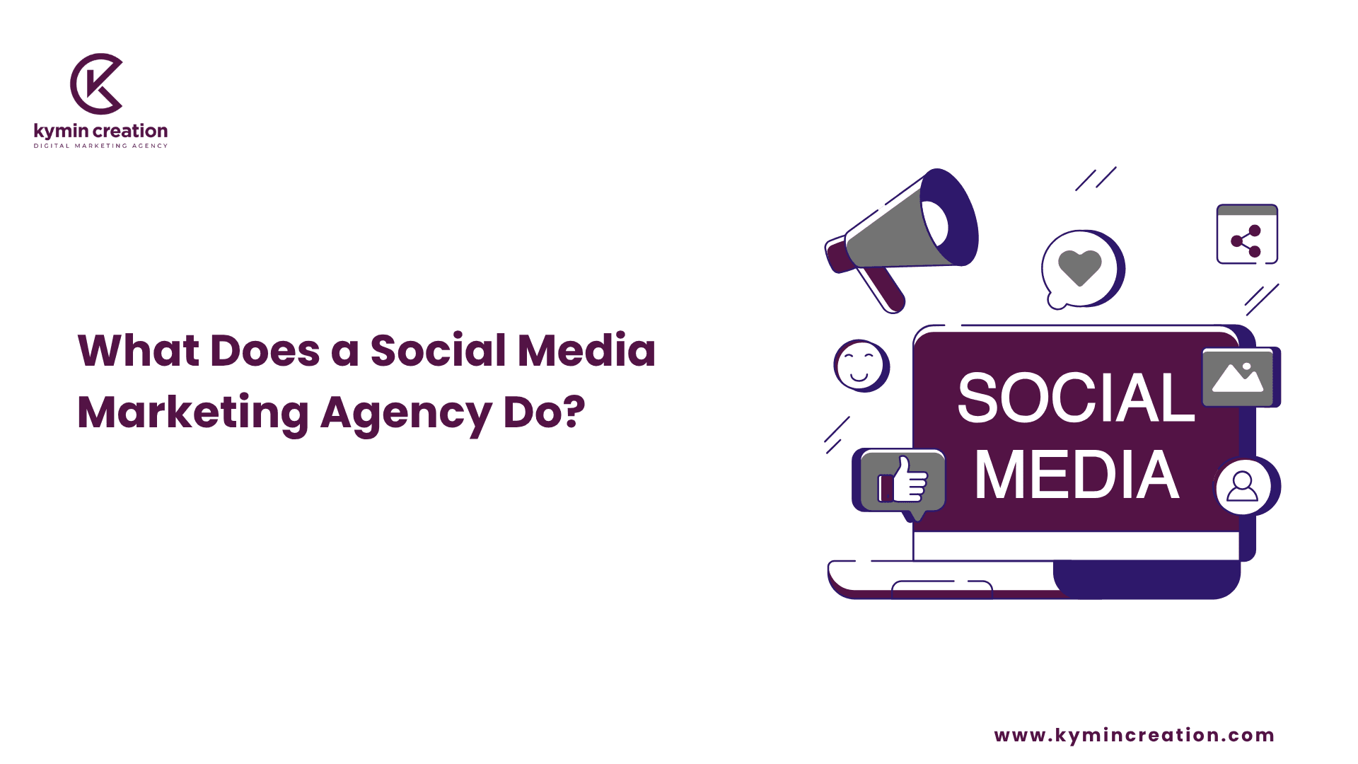 Monthly workflow of a social media marketing agency