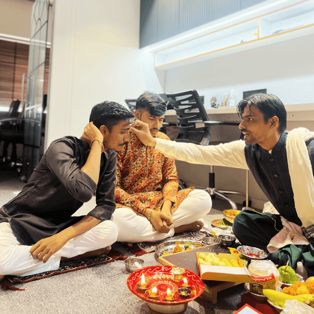 Ganesh Sthapna At kymin