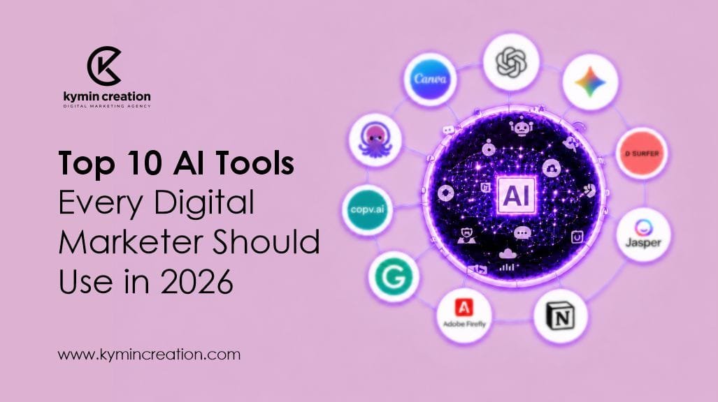 Top 10 AI Tools for Digital Marketers in 2026