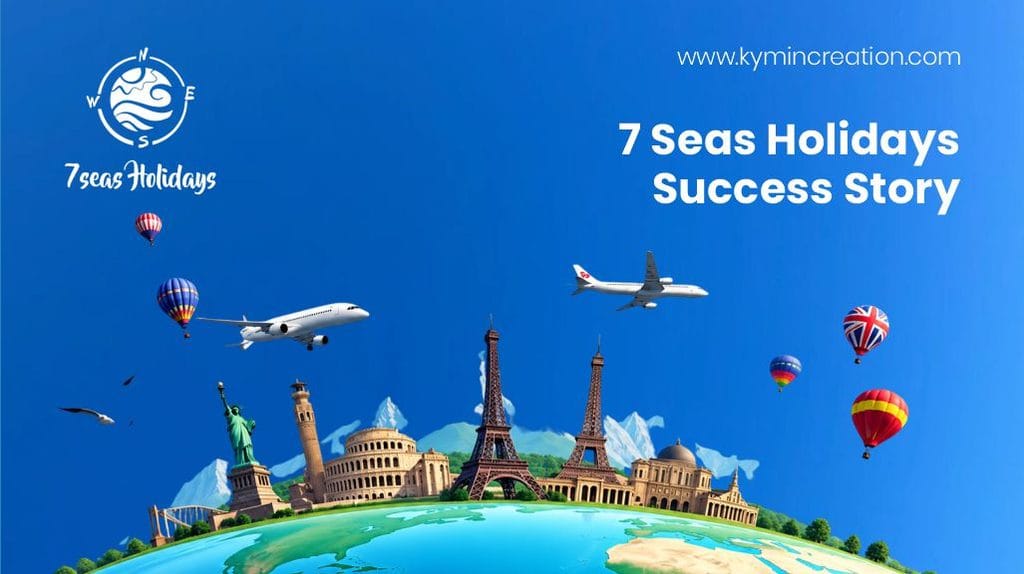 7Seas Holidays Success Story: SEO & Social Media Marketing for a UK Travel Agency 4 7Seas Holidays