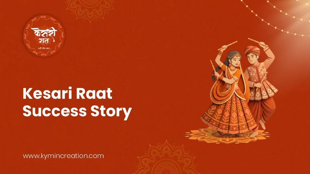 Kesari Raat Success Story: How Kymin Creation Turned a New Navratri Garba Brand into a Strong Digital Presence 8 Kesari Raat